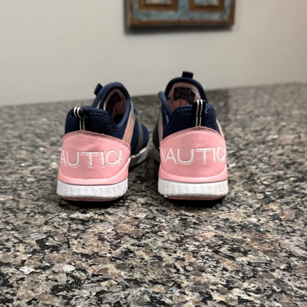 Nautica Women's Blue and Pink Sneakers